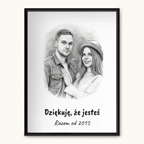 Portret malowany i akwarela