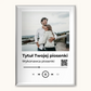 TAPANDA.PL RAMKA A3 GŁOWNE ZDJĘCIE SREBRNA CIENKA RAMKA