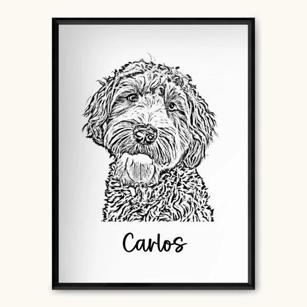 TAPANDA.PL RAMKA A3 GŁOWNE ZDJĘCIE CZARNA CIENKA RAMKA