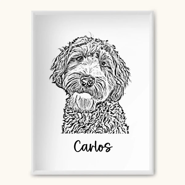 TAPANDA.PL RAMKA A3 GŁOWNE ZDJĘCIE CZARNA CIENKA RAMKA