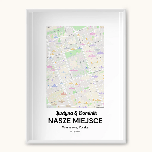 TAPANDA.PL RAMKA A3 GŁOWNE ZDJĘCIE CZARNA CIENKA RAMKA