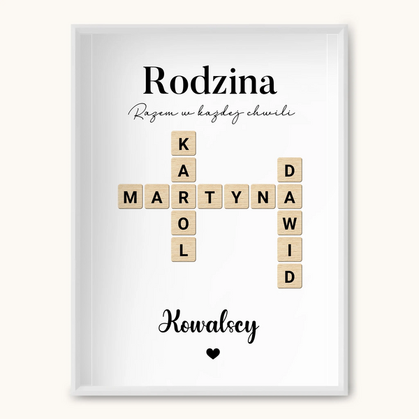 TAPANDA.PL RAMKA A3 GŁOWNE ZDJĘCIE CZARNA CIENKA RAMKA