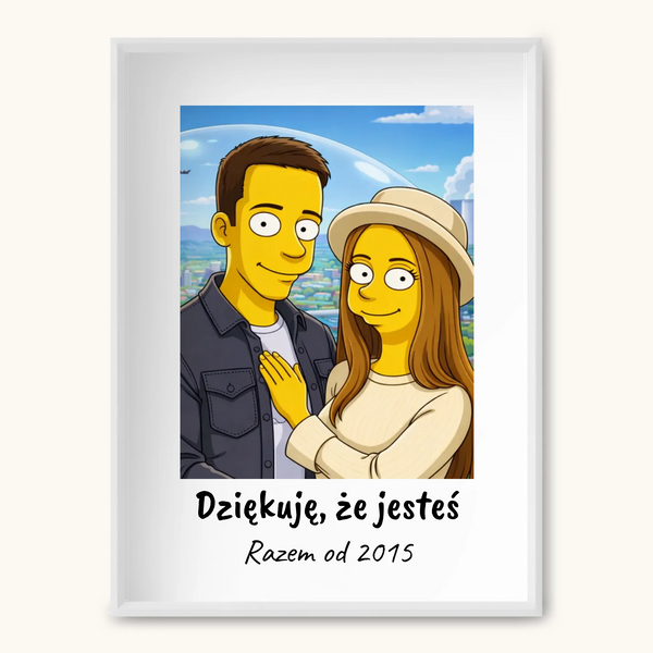 TAPANDA.PL RAMKA A3 GŁOWNE ZDJĘCIE CZARNA CIENKA RAMKA