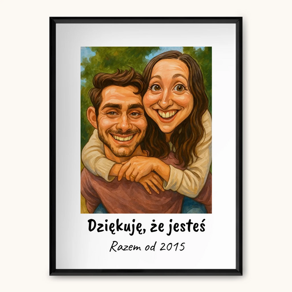 TAPANDA.PL RAMKA A3 GŁOWNE ZDJĘCIE CZARNA CIENKA RAMKA