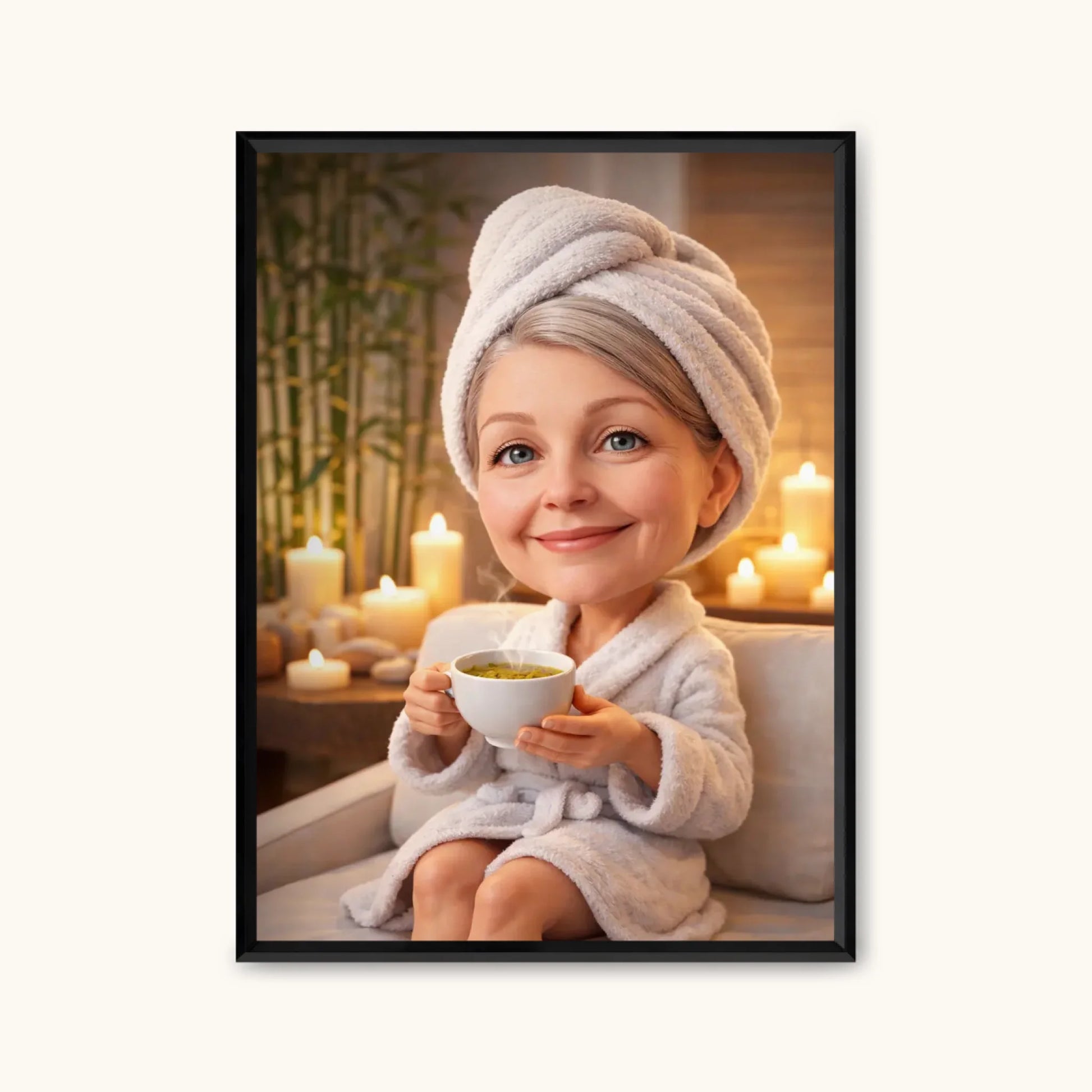 TAPANDA.PL RAMKA A4 GŁOWNE ZDJĘCIE CZARNA CIENKA RAMKA