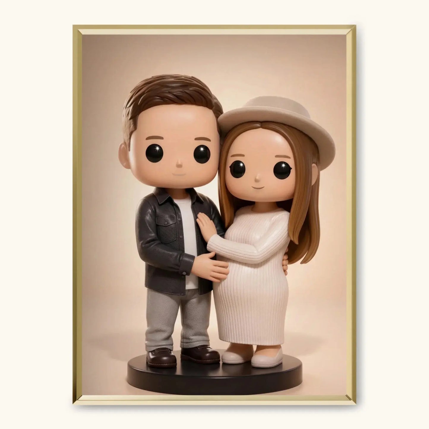 FIGURKA — personalizowany obraz AI ze zdjęcia w ramce, TaPanda.pl (zdjęcie 4)