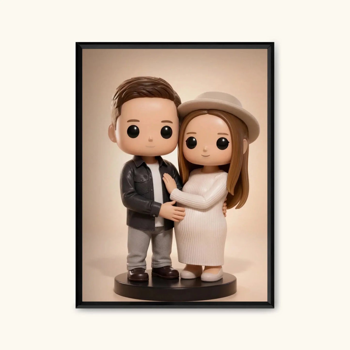 FIGURKA — personalizowany obraz AI ze zdjęcia w ramce, TaPanda.pl (zdjęcie 6)