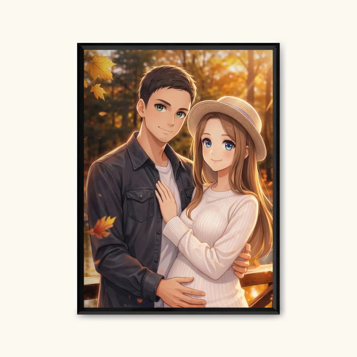 ANIME — personalizowany obraz AI ze zdjęcia w ramce, TaPanda.pl (zdjęcie 6)