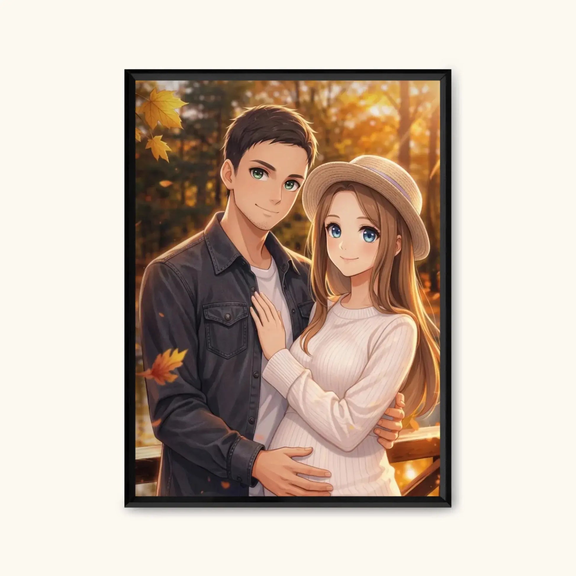 ANIME — personalizowany obraz AI ze zdjęcia w ramce, TaPanda.pl (zdjęcie 6)