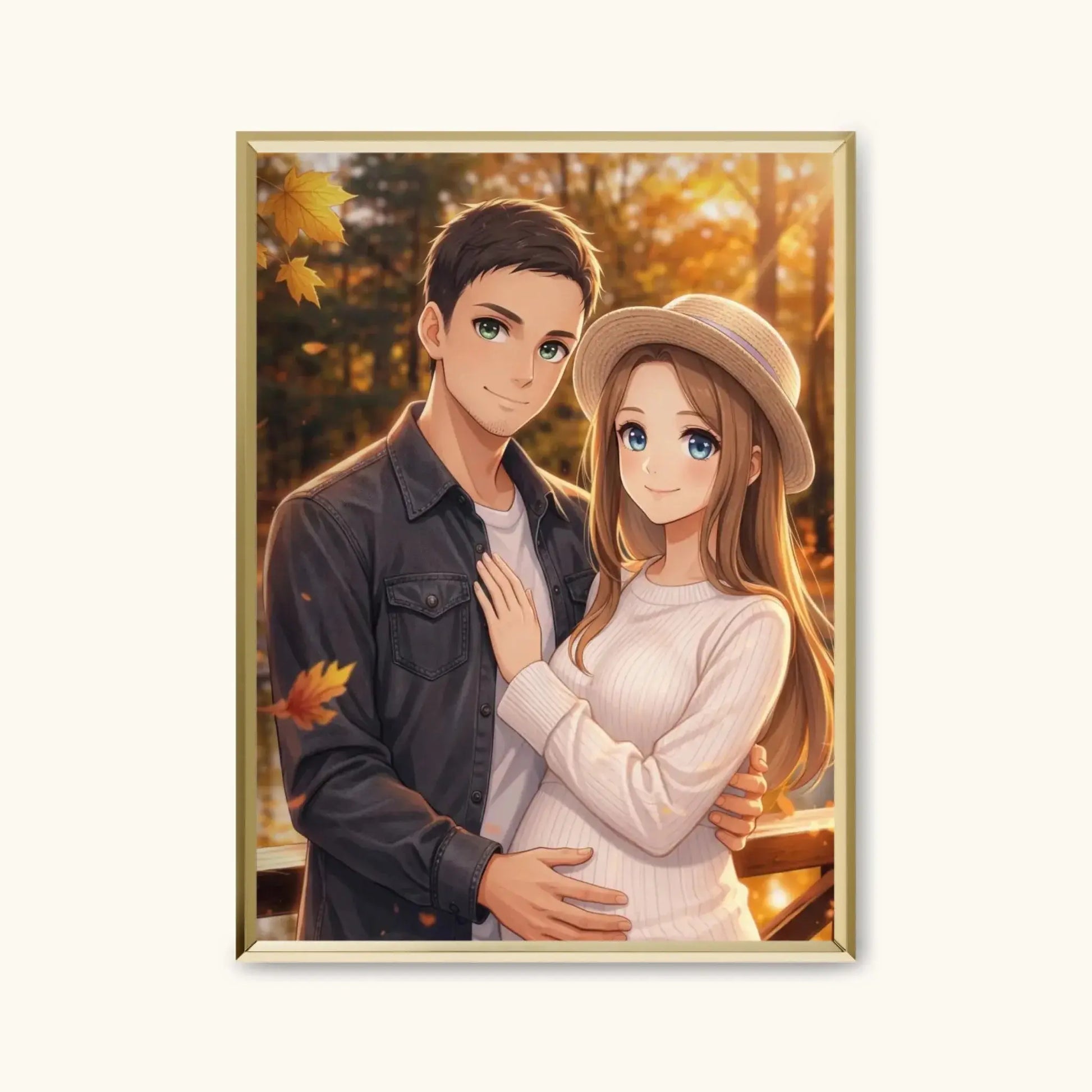 ANIME — personalizowany obraz AI ze zdjęcia w ramce, TaPanda.pl (zdjęcie 8)
