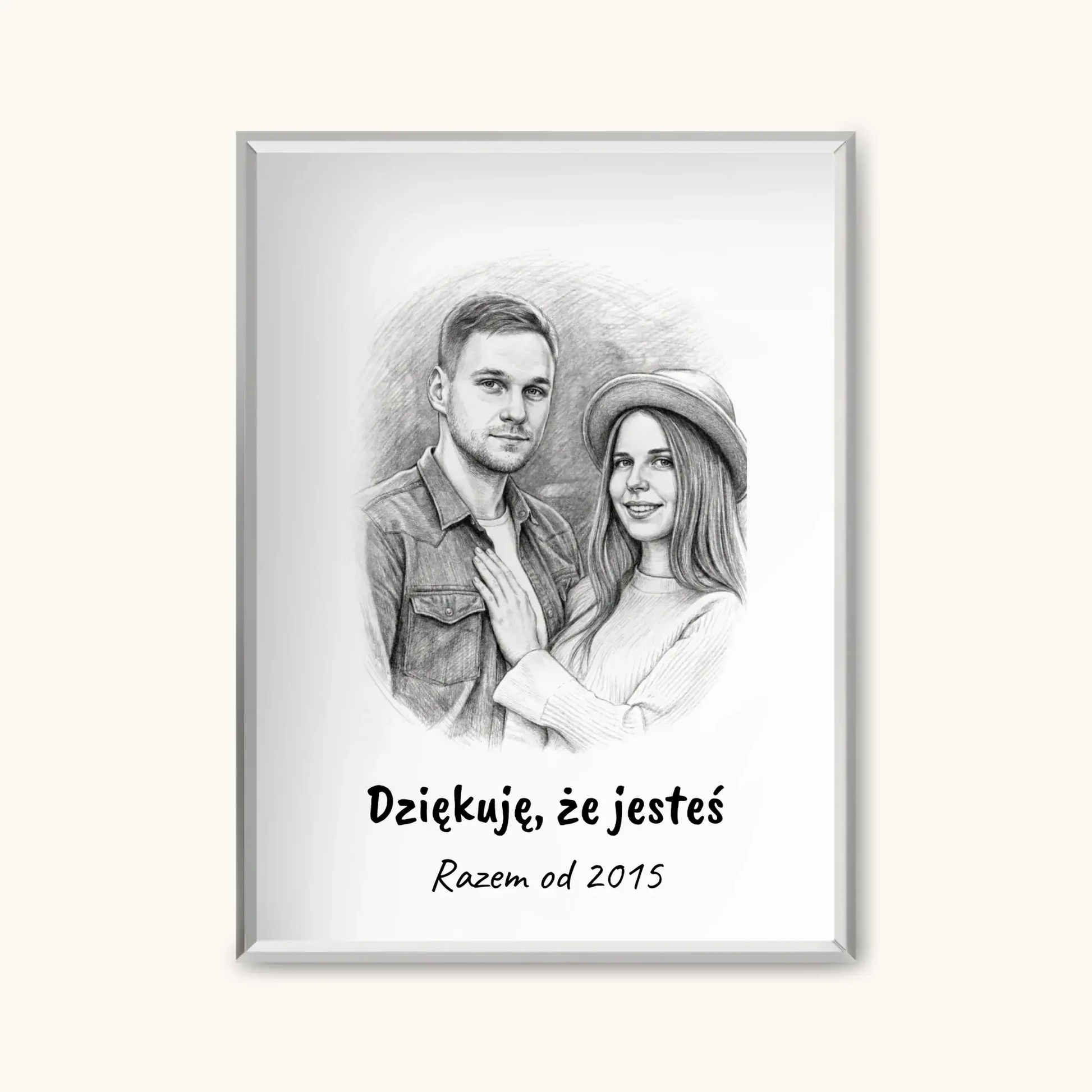 SZKIC Z PODPISEM personalizowany prezent - tapanda.pl