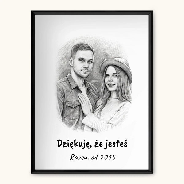 SZKIC Z PODPISEM personalizowany prezent - tapanda.pl