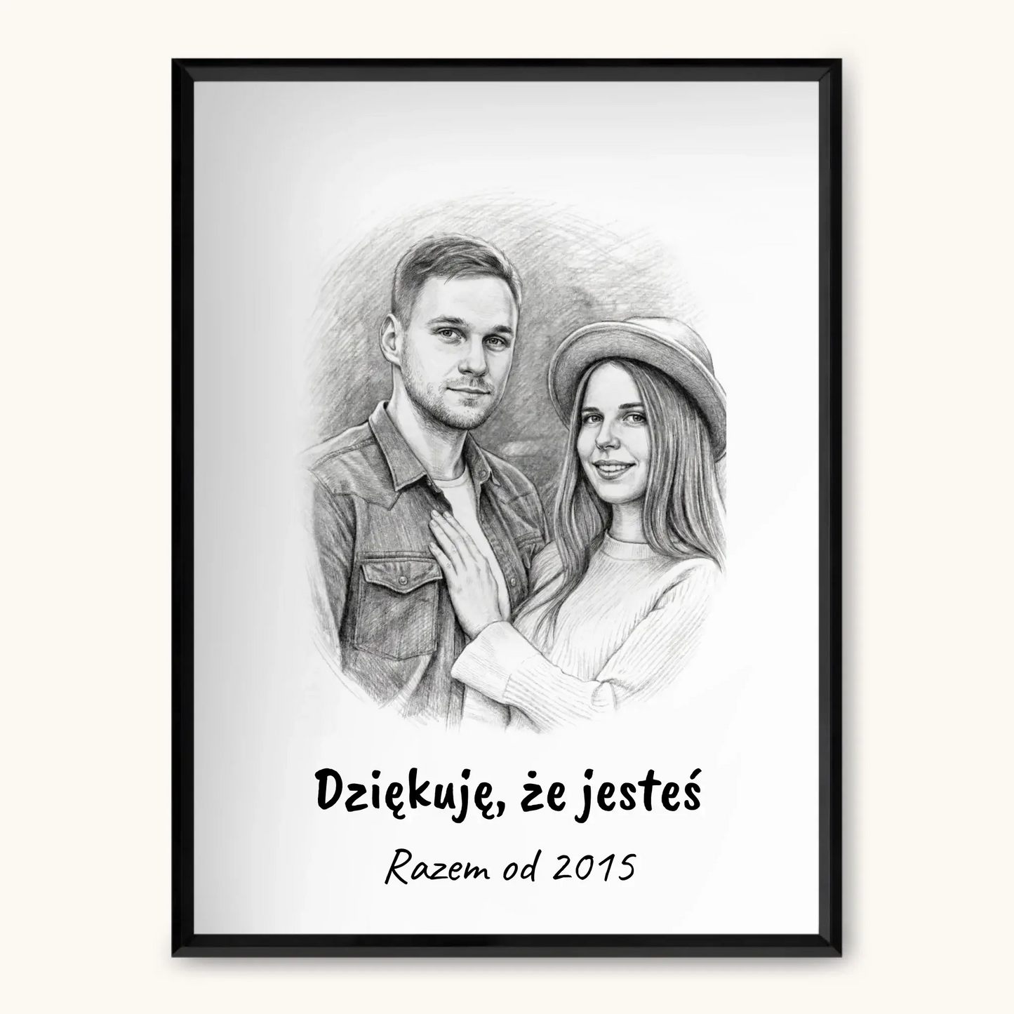 SZKIC Z PODPISEM personalizowany prezent - tapanda.pl