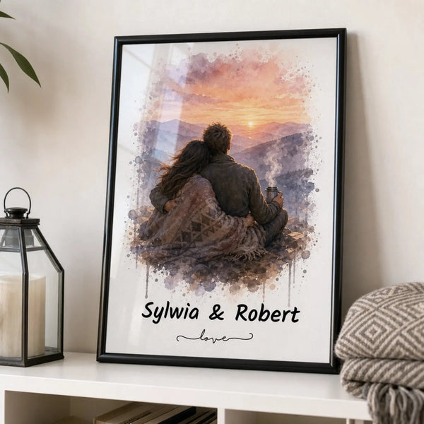 PORTRET AKWARELA — personalizowany obraz AI ze zdjęcia w ramce, TaPanda.pl (zdjęcie 2)