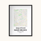 MAPA MIASTA — personalizowany obraz AI ze zdjęcia w ramce, TaPanda.pl (zdjęcie 6)