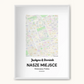 MAPA MIASTA — personalizowany obraz AI ze zdjęcia w ramce, TaPanda.pl (zdjęcie 3)