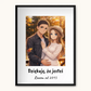 ANIME Z PODPISEM — personalizowany obraz AI ze zdjęcia w ramce, TaPanda.pl