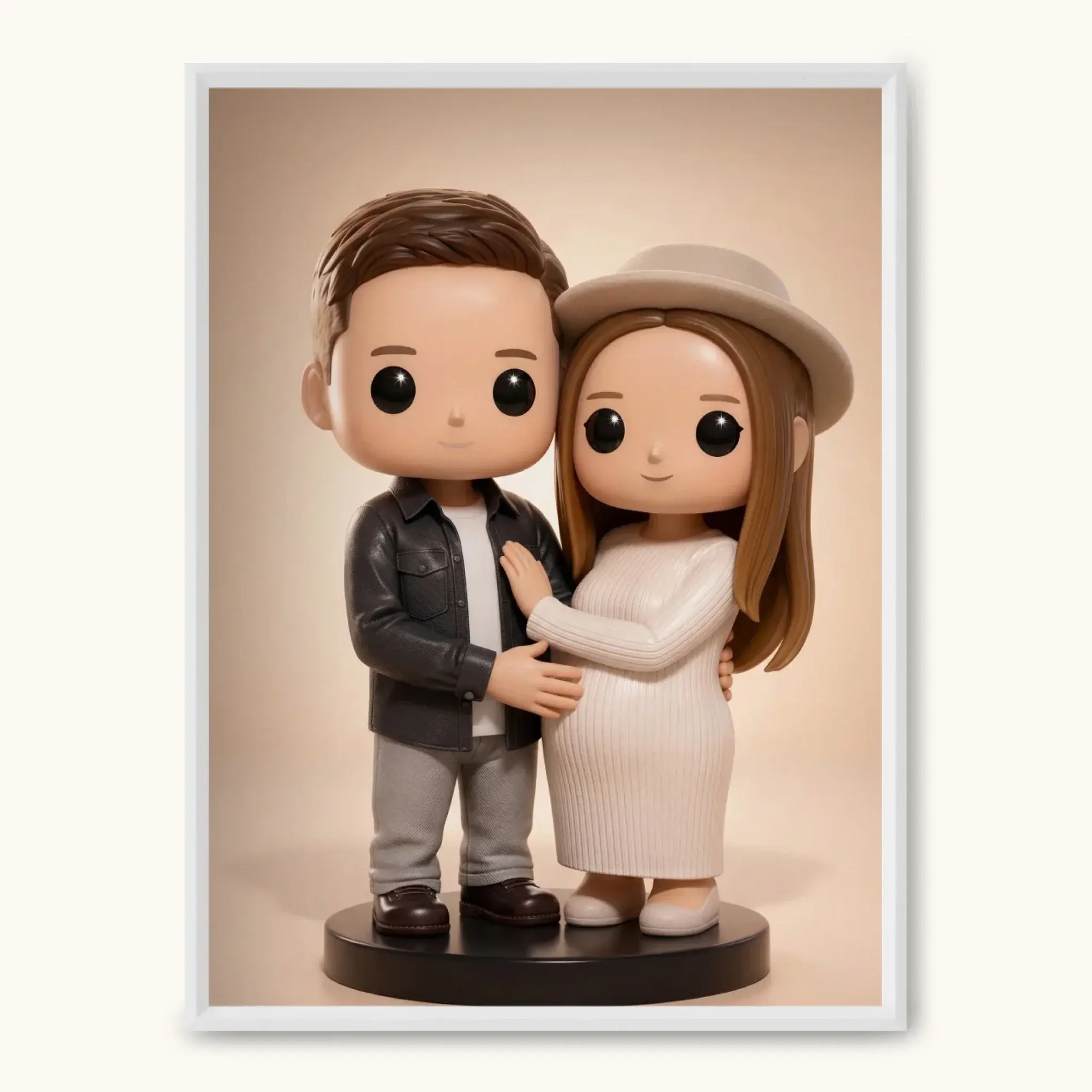 FIGURKA — personalizowany obraz AI ze zdjęcia w ramce, TaPanda.pl (zdjęcie 3)
