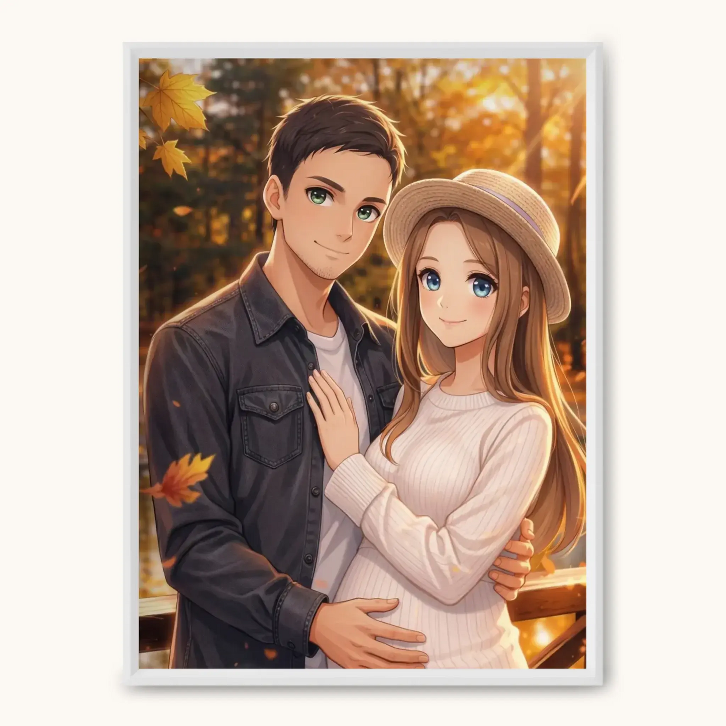ANIME — personalizowany obraz AI ze zdjęcia w ramce, TaPanda.pl (zdjęcie 3)