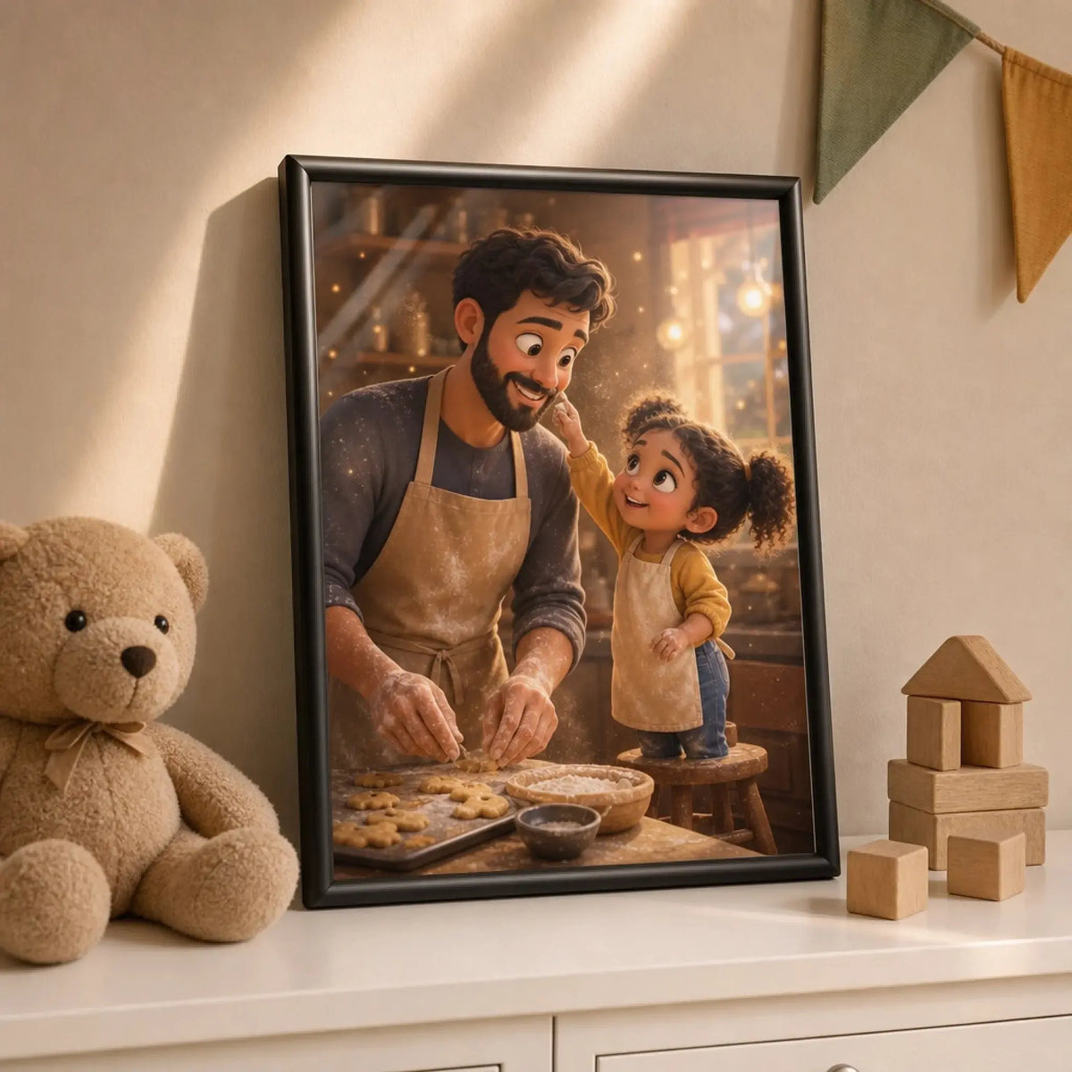 BAJKA 3D — personalizowany obraz AI ze zdjęcia w ramce, TaPanda.pl (zdjęcie 2)