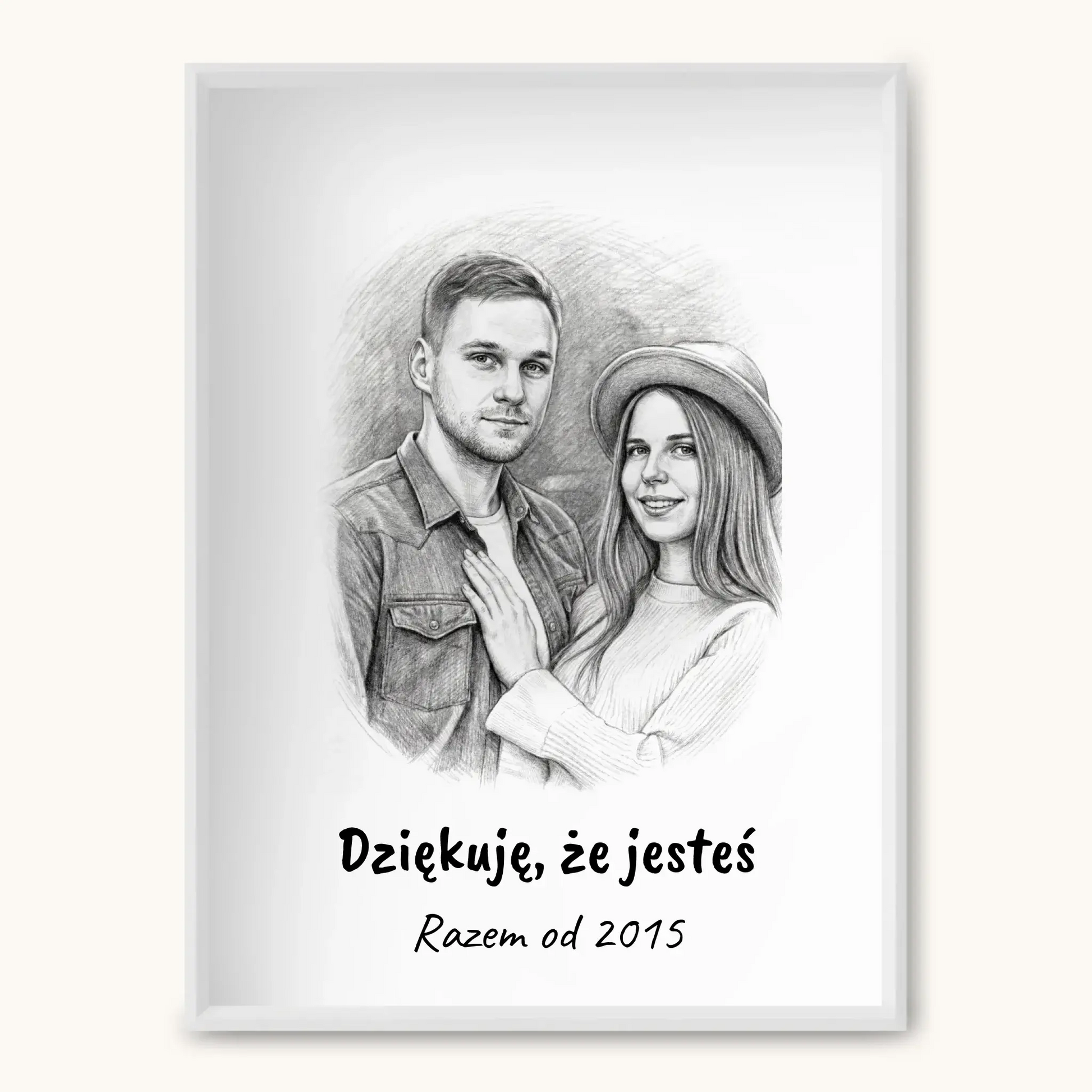 SZKIC Z PODPISEM personalizowany prezent - tapanda.pl