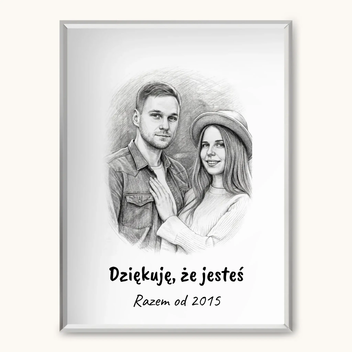 SZKIC Z PODPISEM personalizowany prezent - tapanda.pl