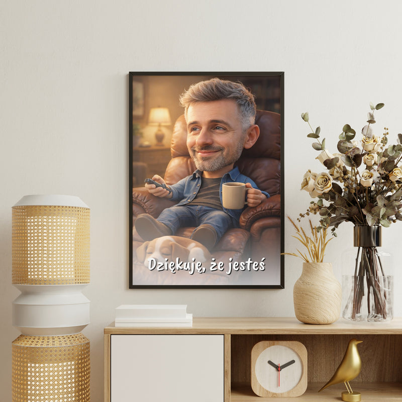 Karykaturalny klimat: Szef kanapy