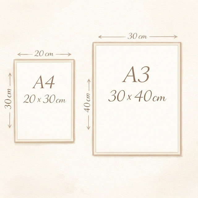 FIGURKA Obraz AI z ramką