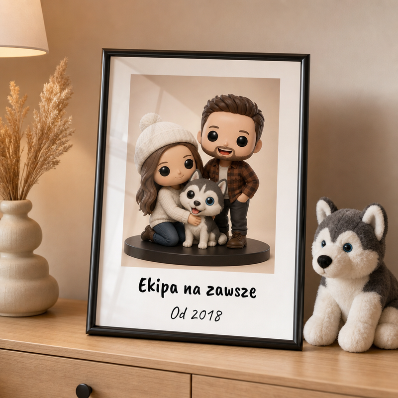 Unikalny styl mini-figurek