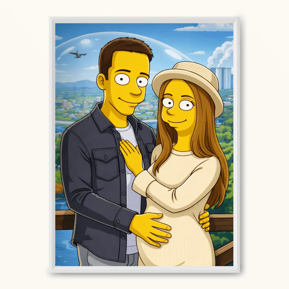 KRESKÓWKA Obraz AI z ramką