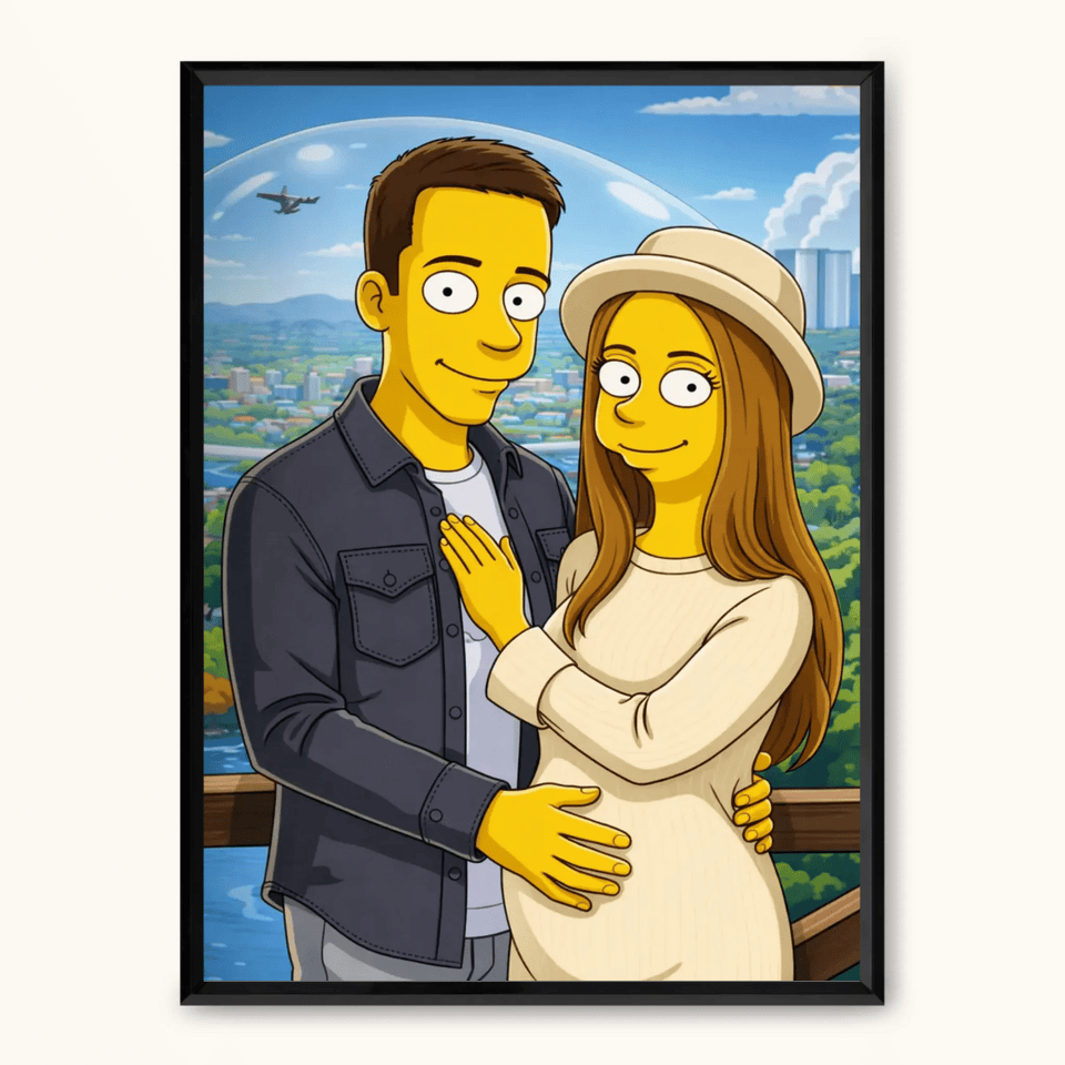 KRESKÓWKA Obraz AI z ramką