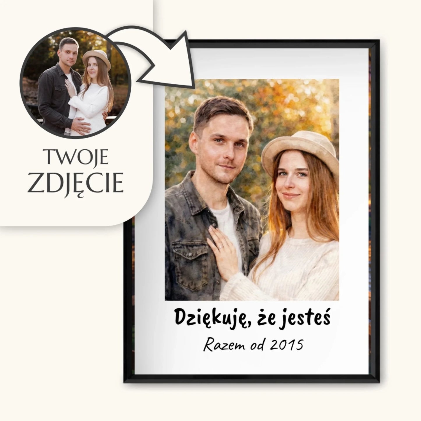MALOWANY Z PODPISEM - TaPanda.pl