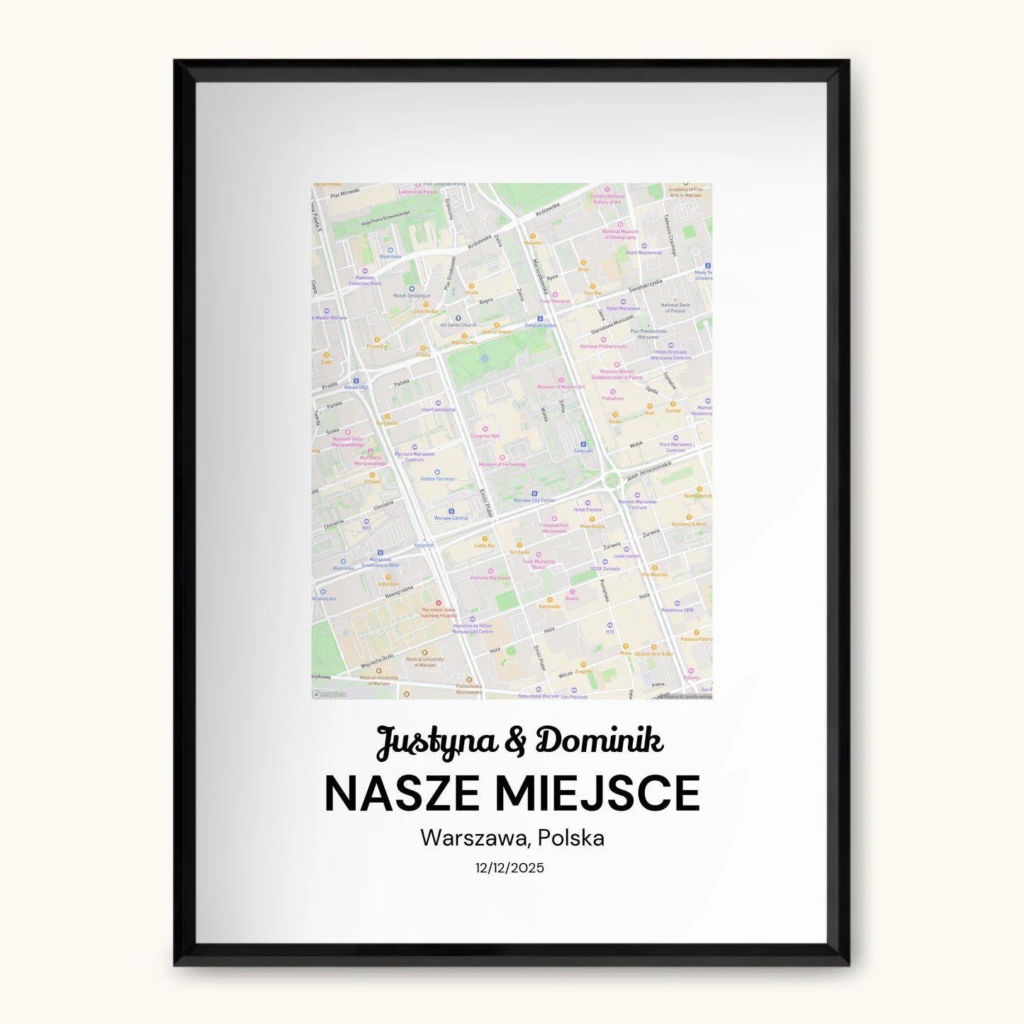 MAPA MIASTA - TaPanda.pl