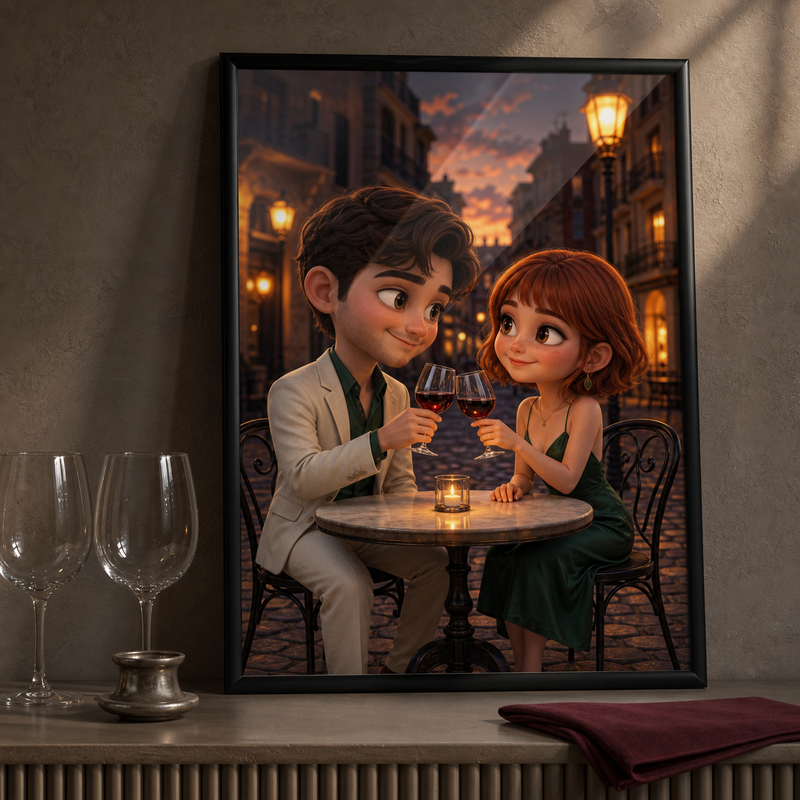 Karykaturalny klimat: Romantyczny wieczór