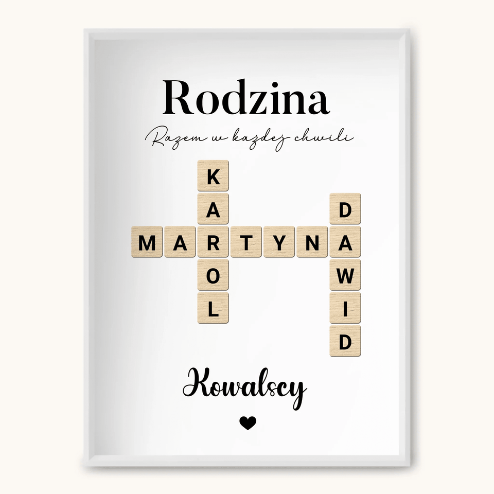 SCRABBLE Z IMIONAMI