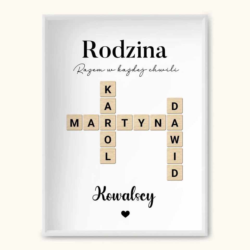 SCRABBLE Z IMIONAMI