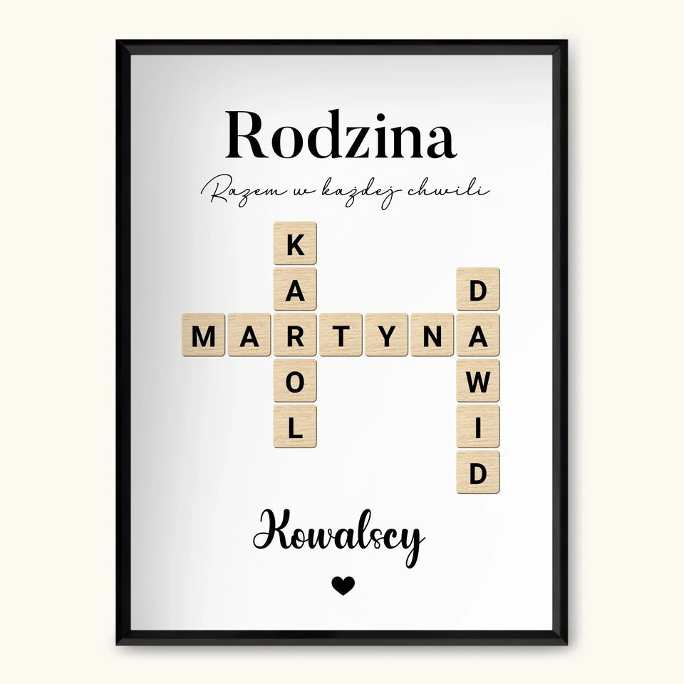 SCRABBLE Z IMIONAMI