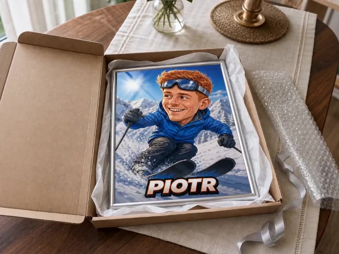 Personalizowane obrazy TaPanda - przykładowe style prezentów ze zdjęcia
