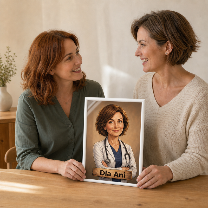 Personalizowany kadr i trwały druk