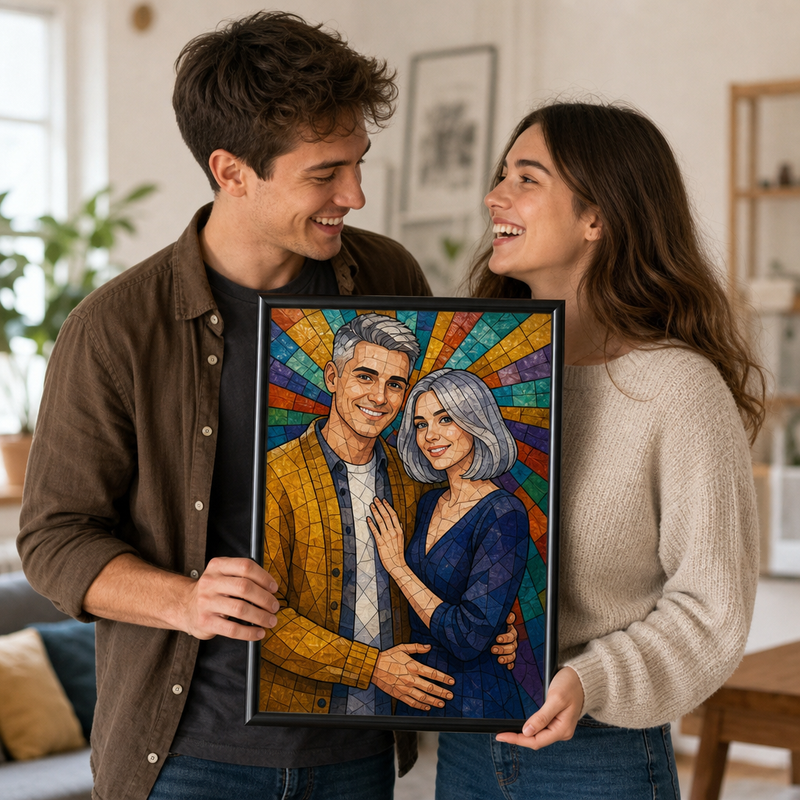 Personalizowany kadr i trwały druk
